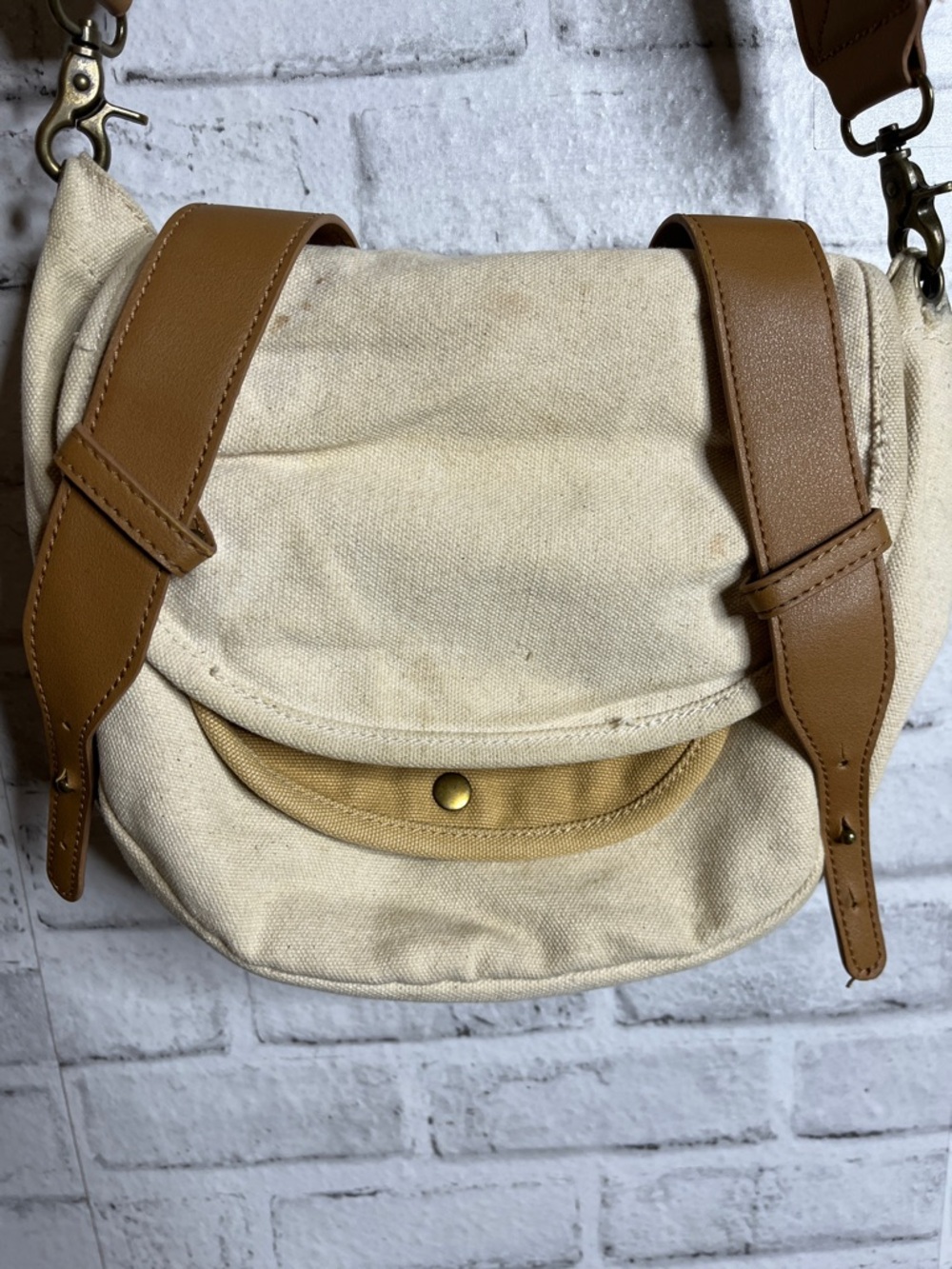 Samansa Mos2 canvas crossbody bag